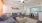 living area that includes ample seating spaces and bright lighting